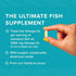 Trident Pure Catch Wild Alaska Omega 3 Fish Oil - (60 Count Soft Gels) - Provides 1,060 mg of Omega-3 Fatty acids, Including EPA & DHA, Supports a Healthy Heart, Brain, and Vision, Citrus ScentCert