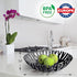 Mueller Fruit Basket, European Fruit Bowl, Fruit and Vegetables Holder for Counters, Kitchen, Countertop, Home Decor, High-end Look, Gray