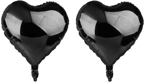 Happy BAEDAY Black Balloon Kit | Valentines Day Balloons | Anniversary Decorations | Best Black Balloons For Him | 16" XO Letter Balloons | Foil & Confetti Balloons | Black Heard Balloons
