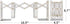 Deli Adjustable Bookend, Desk Magazine File Organizer Holder, Metal Book Ends for Heavy Books, Shelf, Office, Extends up to 19 inches, White