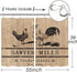 Rooster Kitchen Curtains, Farmhouse Miller Farm Aniaml Chicken Window Curtain Panel, Country Farmhouse Style Curtains for Living Room Bedroom (55X39)