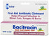 (4 Pack) Globe Bacitracin Zinc Ointment + Aloe 1oz, Antibiotic Ointment, Essential Antibiotic First Aid Supplies, Healing Action, Maximum Antibiotic Power, Prevents Infection in cuts, scrapes, Burns