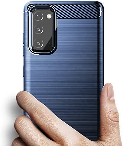 Osophter for Galaxy S20 FE Case,Samsung S20 FE 5G Case Shock-Absorption Flexible TPU Rubber Protective Cell Phone Cover for Samsung Galaxy S20 FE 5G(Navy Blue)