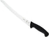 Mercer Culinary Millennia Black Handle, 10-Inch Curved Wavy Edge, Bread Knife