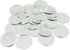LITKO 25mm Clear Circular Miniature Bases, 1.5mm Thick (25)