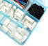 2.54mm XH Connector Socket Kit With pre-crimped cable wire 2/3/4/5/6/7 Pin Housing JST Adapter Cable Male and Female Compatible with JST-XH Connector (Connector&Socket)