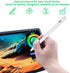 Electronic Stylus for iPad 5th Generation 9.7" 2017 Pencil,Type-C Rechargeable Active Capacitive Pencil Compatible with Apple iPad 5th Gen 9.7-inch Stylus Pens,Good on iPad Drawing Pens,White