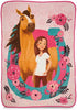 Franco Kids Bedding Super Soft Micro Raschel Throw, 46 in x 60 in, Spirit Riding Free