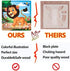 Puzzles for Kids Ages 3-5 Toddler Puzzles Set 20 Piece Wooden Jigsaw Puzzles for Toddler Children Learning Puzzles Set for Boys and Girls (6 Puzzles)