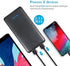 BESTON Portable Charger, Ultra Slim 10000mAh Power Bank, Dual High-Speed Charging Port Battery Pack for iPhone, Android Phones, Tablets