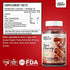 Wild & Organic Tart Cherry Gummies - Uric Acid Support and Joint Support Supplement with Vitamin C | Substitute to Tart Cherry Extract Capsules, Pills, Juice or Powder | Vegan, Gluten Free | 60 Chews