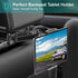 Klsniur Car Headrest Mount, Tablet Headrest Holder, Car Backseat Seat Mount Holder Universal 360° Rotating Adjustable for 6"-10.5" Tablet iPad iPad Air iPad Mini,Samsung Galaxy