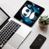 DJ Panda Pattern Mouse Pad - Rolay Up Cute Mouse Pad Non-Slip Keyboard Small Mouse Pad for Gaming Office Working