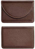 Ocadux Leather Business Card Holder Case for Men or Women Pocket Business Card Wallet Name Card Case Holder with Magnetic Shut, Holds 25 Business Cards, Coffee