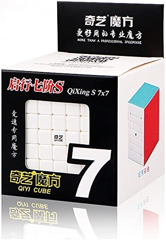 CuberSpeed QY Toys 7x7 Stickerless Speed Cube QiXing S2 MoFangGe MFG QiXing S V2 Color Speed Cube