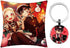 Toilet-Bound Hanako Kun Gift Sets, Drawstring Bag Pillow Cover Stickers Necklace Round Pins Phone Holder Keychain (Color A)