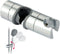 Kaxich Replacement Hand Shower Bracket for Slide Bar 18-25MM Adjustable Rail Shower Head Holder, Chrome Finished