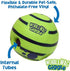 Wobble Wag Giggle Ball, Interactive Dog Toy, Fun Giggle Sounds When Rolled or Shaken, Pets Know Best, As Seen On TV