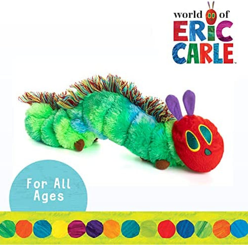 World of Eric Carle, The Very Hungry Caterpillar Butterfly Reversible Stuffed Animal Plush Toy, 16"
