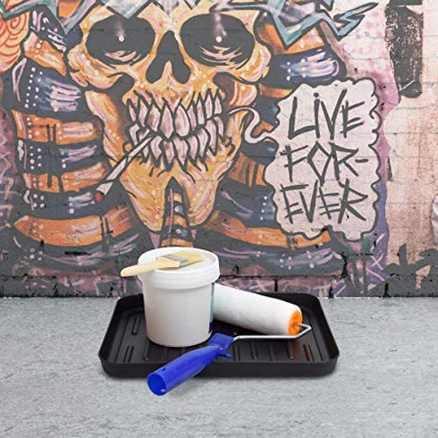 Home-Man Pet Food Tray - Dog Food Mat and Cat Food Mat - Pet Water Bowl Mat for Containing Spills, Waterproof Boot Tray Mat - Shoe Tray Mat (Set of 1)