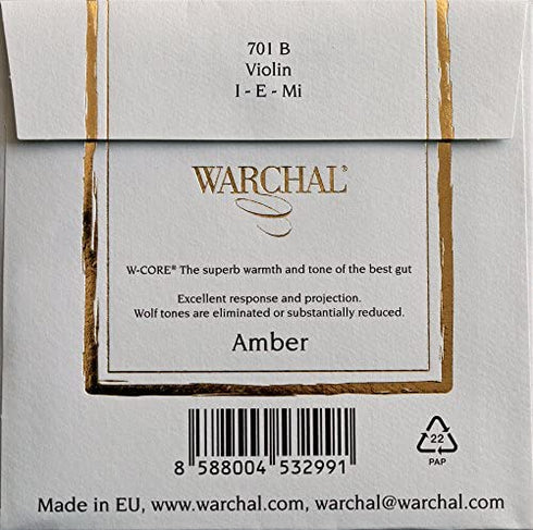 Warchal Violin String Amber E / Ball End