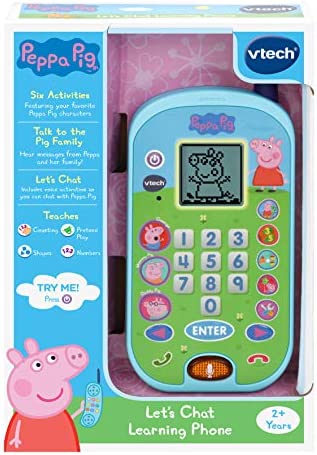 VTech Peppa Pig Let's Chat Learning Phone