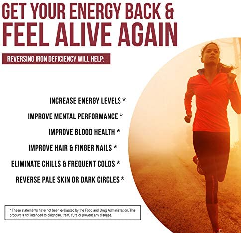 Ionic Liquid Iron Supplement (236 Servings) – Highest Absorption Rate Allows for Smaller Dose & Less Stomach Issues - Non-Flavored, Vegan, Ionically Charged, Earth-Sourced Minerals