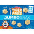 Kellogg's Jumbo Snax Tiger Paws Cereal Snacks, Lunch Snacks, Original, 5.4oz Box (12 Bags)