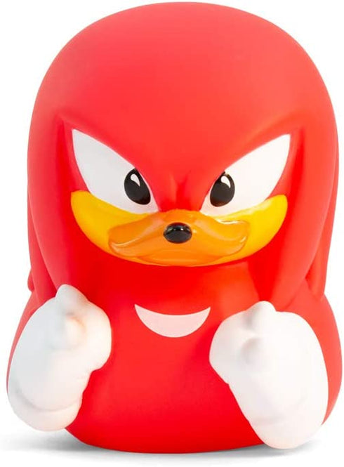 TUBBZ Sonic The Hedgehog Knuckles Collectible Duck Figurine Official Sonic The Hedgehog Merchandise Unique Limited Edition Collectors Vinyl Gift