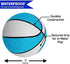 Botabee Swimming Pool Basketball | Perfect Water Basketball for Swimming Pool Basketball Hoops & Pool Games | Mini Basketball for All Ages (Size 3, 7" Diameter)