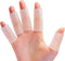 Sumifun Finger Sleeves, 10 PCS Gel Finger Protector for Thumb, Trigger Finger, Arthritis, Silicone Finger Tubes for Preventing Bruised, Cracking, Hand Eczema, Practising Golf, Badminton Protector