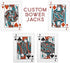 Euchre Card Game - 2 Specialty Decks Pre-Stripped to 33 Cards for Classic American Euchre or 32 Card 6-Player Variant - Custom Bower Jacks Card Art and Blank Counter Cards Included