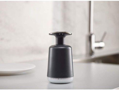 Joseph Joseph Presto Hygienic Easy-Push Soap Dispenser with Wide Pump, One-size, Gray