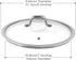 Duxtop Cookware Glass Replacement Lid (8 Inches)