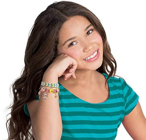 Make It Real - Animal Jam Charm Bracelets. DIY Animal Jam Themed Charm Bracelet Making Kit for Girls. Arts and Crafts Kit to Create Unique Tween Bracelets with Cord, Chains and Metallic Charms