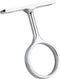 Box of 5 (Five) - Middle Mounting Bracket for 1-5/16" Round Closet Rod - Polished Chrome
