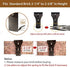 Brick Hook Clips (4 Pack) for Hanging Outdoors, Brick Hangers Fits Standard Size Brick 2-1/4" to 2-3/8" in Height, Heavy Duty Brick Wall Clips Siding Hooks for Hanging No Drill and Nails