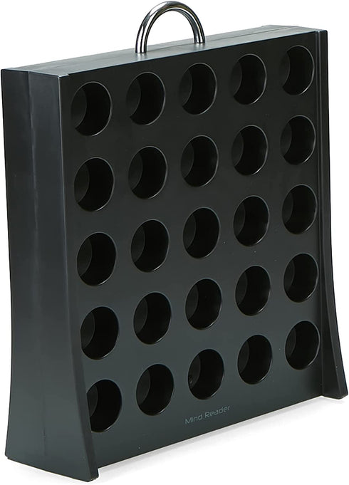 Mind Reader Organizer Coffee Pod Holder, 50 Capacity, Black