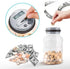 Large Piggy Bank for Boys Adults, Vcertcpl Digital Coin Counting Bank with LCD Counter, 1.8L Capacity Coin Bank Money Jar for Adults, Designed for All US Coins (Gray)
