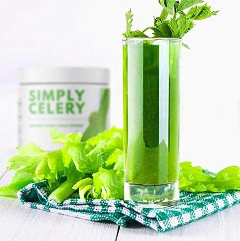 LaPura Organic Celery Powder Detox Cleanse - Fresh Celery Juice Powder to Support Gut Health & Naturally Detox - Cleanse & Detoxify, Antioxidant Just Celery Organic 30 Servings, 4.4 Ounce (Pack of 1)