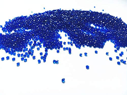 Briliant Shop 2.5mm Acrylic Color Faux Round Diamond Crystals Treasure Gems for Table Scatters, Vase Fillers, Event, Wedding, Arts & Crafts (10000 pcs) (Royal Blue)