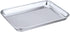 Toaster Oven Tray,P&P CHEF Stainless Steel Toaster Oven Pan, Rectangle 10.5''x8''x1'', Mirror Finish & Dishwasher Safe?Fit Small Toaster Oven