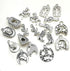 60PCS Antique Silver Western Cowboy Charms Pendants Horse Hat cactus Cowboy Boot Charms for Bracelet Earrings Necklace Jewelry Making (10 Style, 6 of Each)HM672