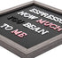 3/4 Inch Letters for Flet Letter Boards,300 Pieces Including Letters, Numbers & Symbols for Changeable Plastic Message Boards (White)