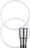 Pack of 2-30 oz Replacement Rubber Lid Ring, 3.7 Inch Diameter - Gasket Seals, Lid for Insulated Stainless Steel Tumblers, Cups Vacuum Effect, fit for Brands - Yeti, Ozark Trail, Beast, White