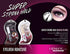 i-Envy by Kiss Super Strong Eyelash Adhesive Black (KPEG05) & Clear (KPEG06) Combo Pack Brush On Latex Free