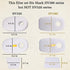 I clean 6Pack HV380 Series Filters for Shark Rocket DuoClean HV380 HV380W HV381 HV382 HV383 HV384Q ,8 Foam + 8 Felt Filters + 8 Post-filters,Replaces Part# XFFH380 XPSTFH380