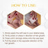 GiGi Small Cloth Epilating Strips for Face and Bikini Hair Waxing / Hair Removal, 100 Pieces