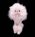 Kurt Adler Plush Pink Poodle Christmas Tree Ornament C4823
