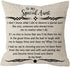 ITFRO Great Aunt Gift from Niece Nephew to My Special Aunt Body Cream Burlap Throw Pillow Case Cushion Cover Couch Sofa Decorative Square 18x18 inches